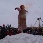 Ну и какая же Масленица без сжигания масленичного чучела!
